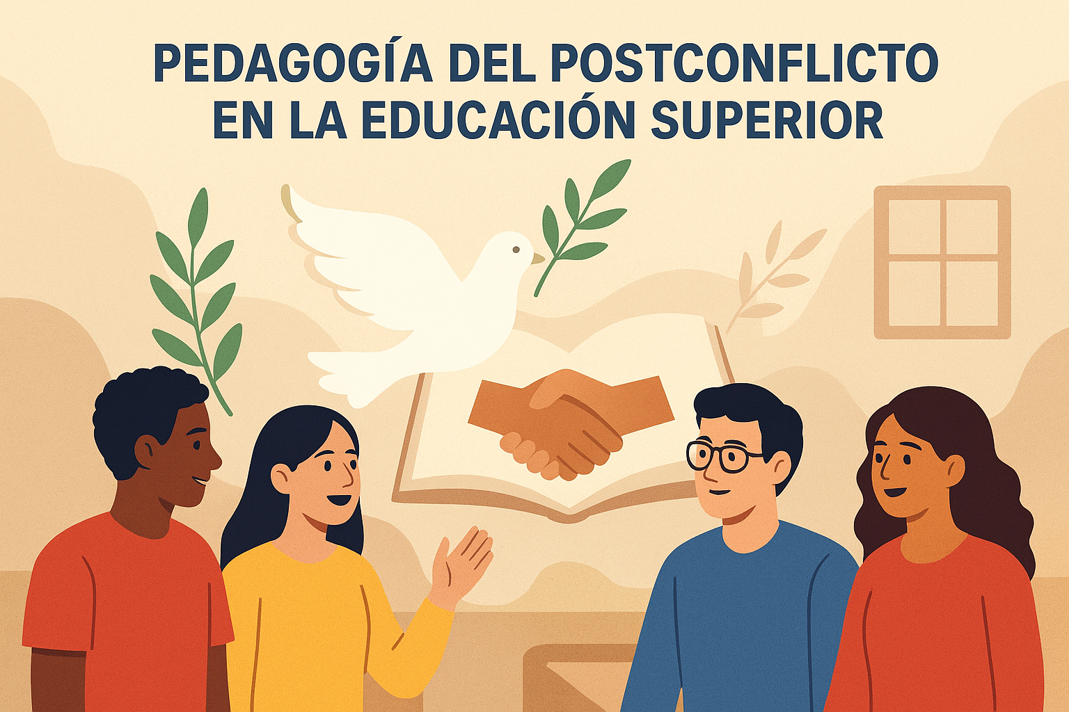 Estudiantes en proyecto de pedagogía para el posconflicto