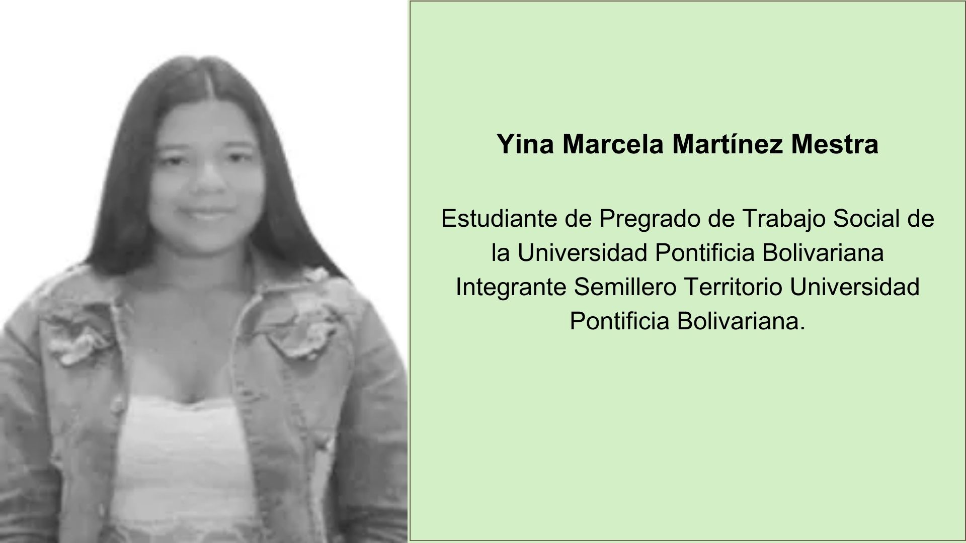 Yina Marcela Martínez Mestra