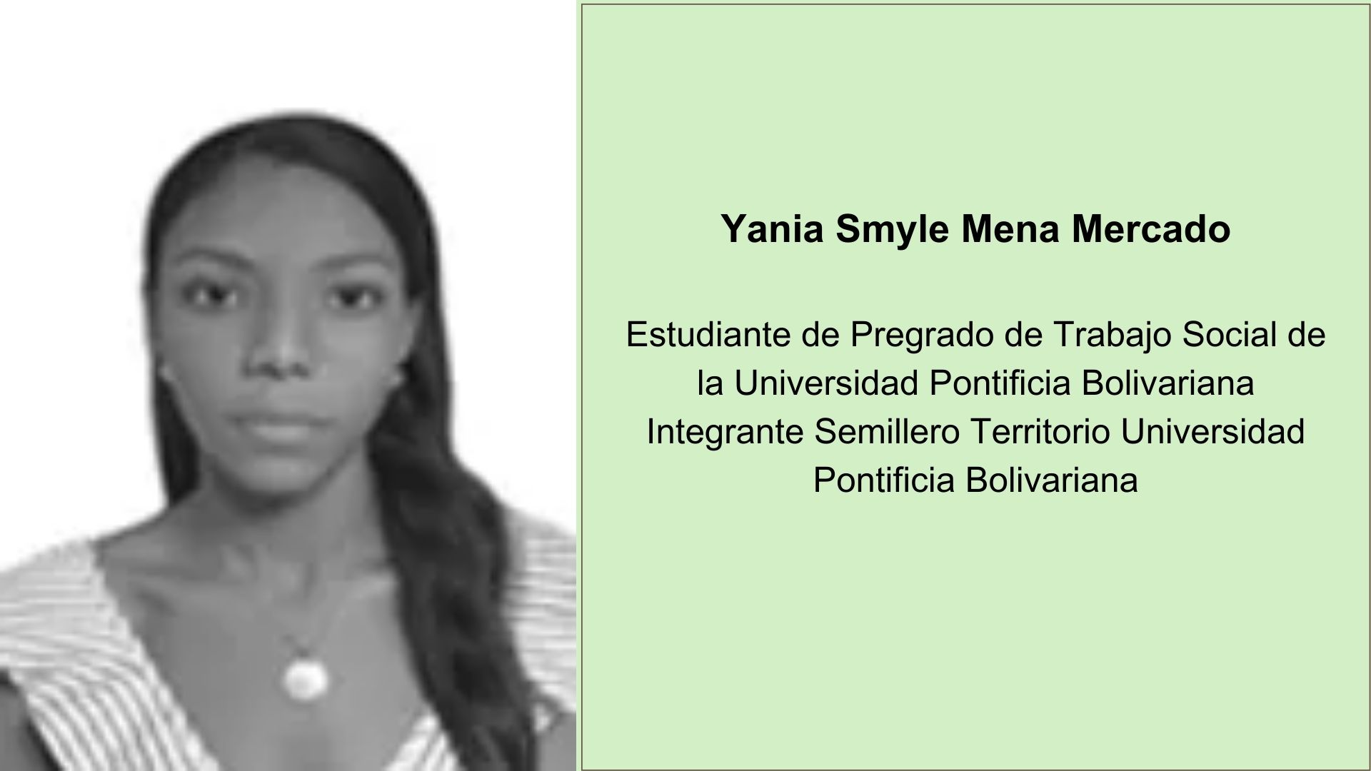 Yania Smyle Mena Mercado